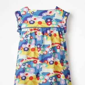 MultiColor Floral Unicorn Jersey Dress 8-9Y NWT
